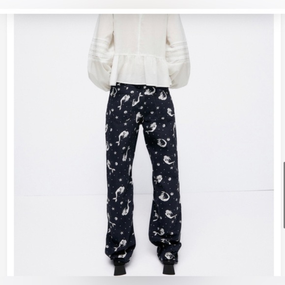 Zara The Trevor full length‎ black “Off The Seas” signature denim jeans size 4 - Picture 7 of 7